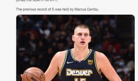 满贯数据盘点：约基奇表现如何？从关键数据看其临场发挥